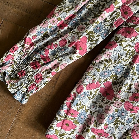 Lily rose pink liberty floral blouse - Picture 2 of 6